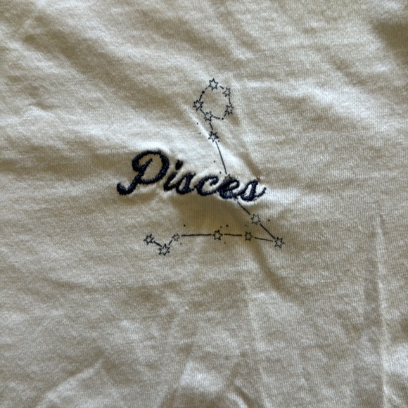 Urban Outfitters Future State Pisces Baby T Crop M - Picture 2 of 11
